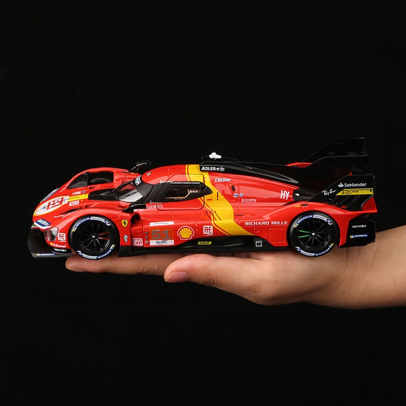 Ferrari 499P (24 Horas de Le Mans) em Escala 1:24