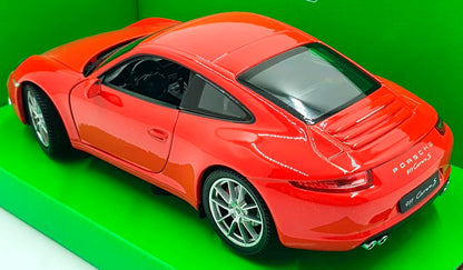 Porsche 911 Carrera S (991) em Escala 1:24