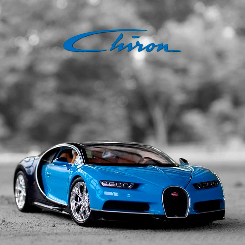 Bugatti Chiron em Escala 1:24