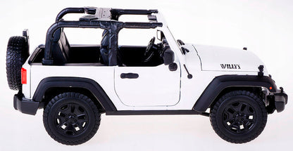 Jeep Wrangler Willys 2014 em Escala 1:18