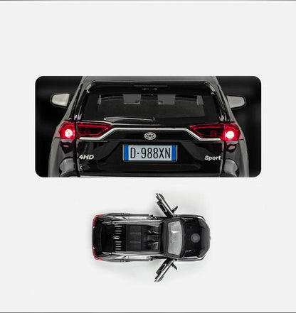 Toyota RAV4 – Miniatura 1:22 com Luzes e Sons