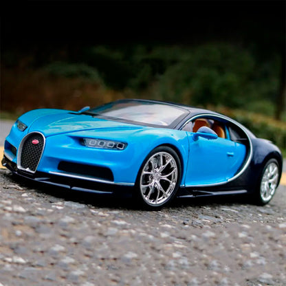 Bugatti Chiron em Escala 1:24