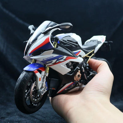 Miniatura Gigante de Moto BMW S1000RR em Metal