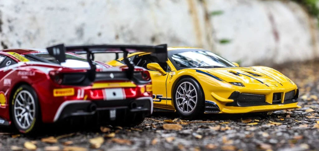 Ferrari 488 Challenge 1:24 Amarela