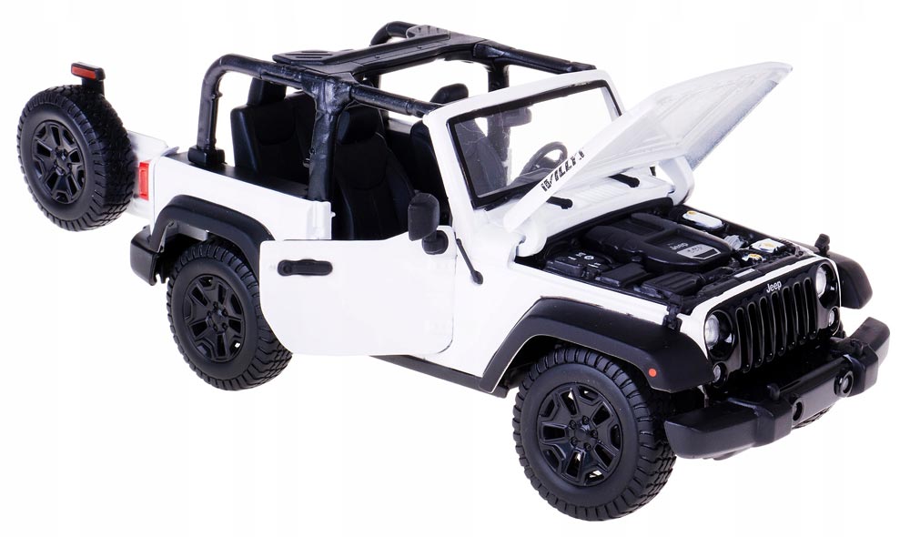 Jeep Wrangler Willys 2014 em Escala 1:18