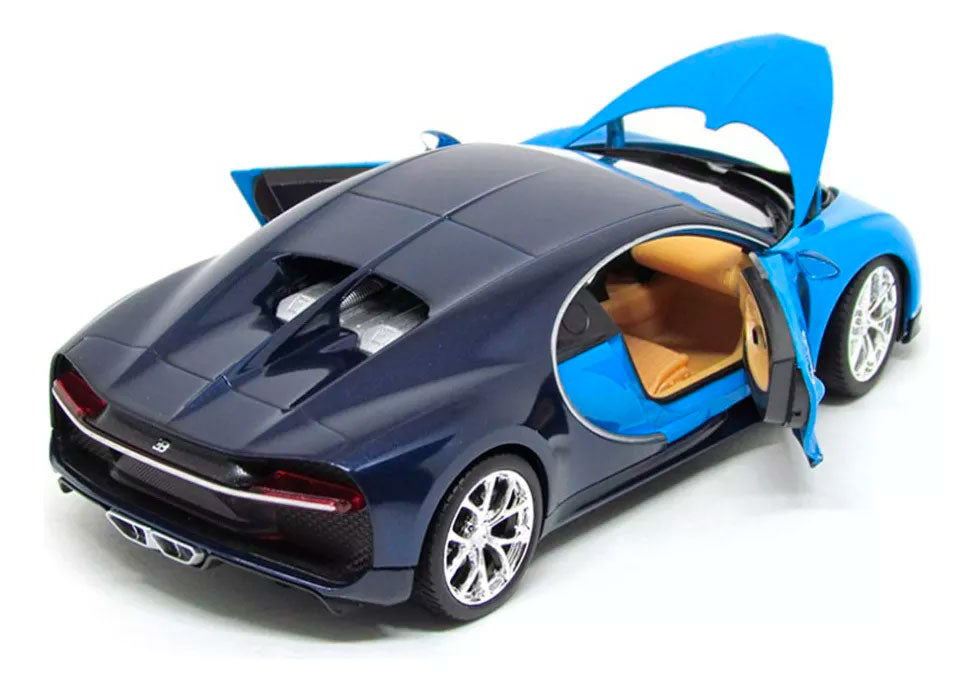 Bugatti Chiron em Escala 1:24