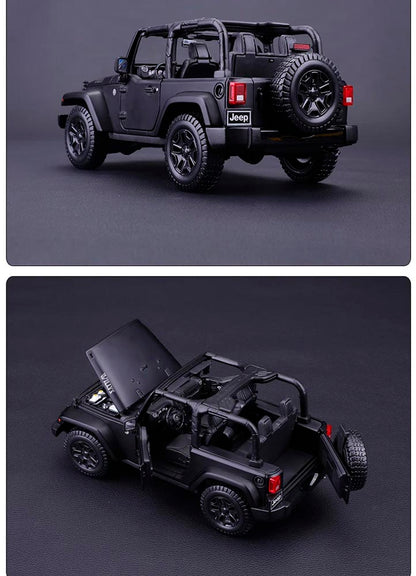 Jeep Wrangler Willys 2014 em Escala 1:18