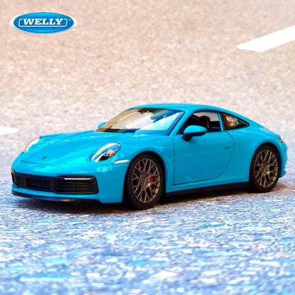 Porsche 911 Carrera 4S em Escala 1:24