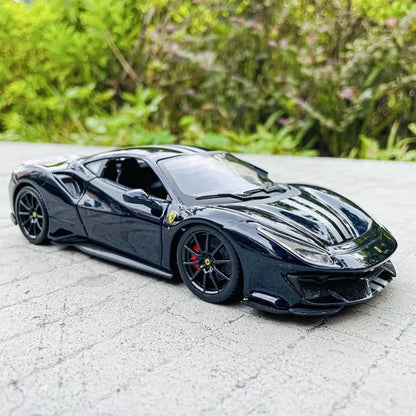 Ferrari 488 Pista em Escala 1:24