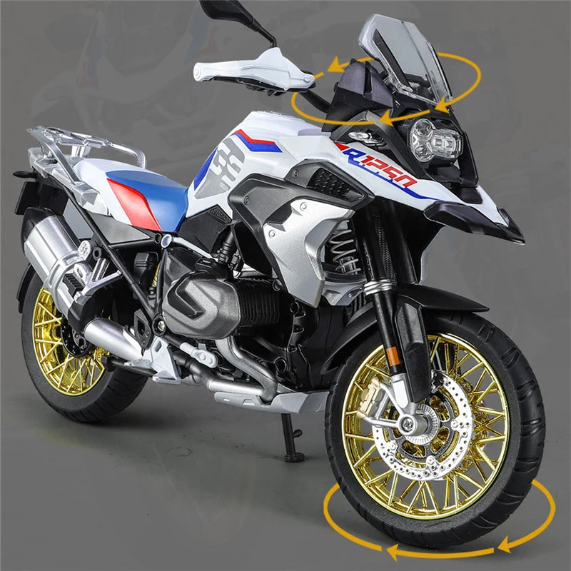 Moto BMW R1250 GS ADV em Escala 1:9