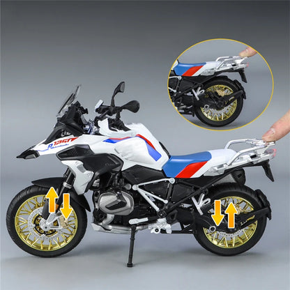 Moto BMW R1250 GS ADV em Escala 1:9