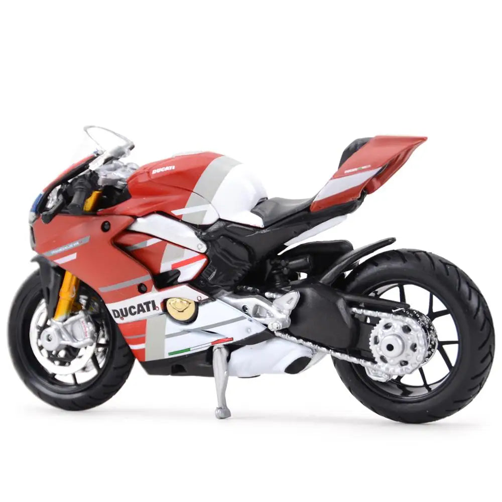 Moto Ducati Panigale V4S Corse em Escala 1:18