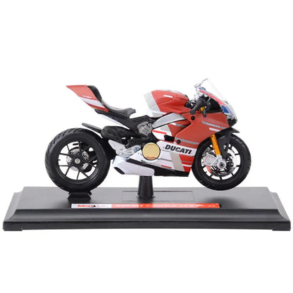 Moto Ducati Panigale V4S Corse em Escala 1:18