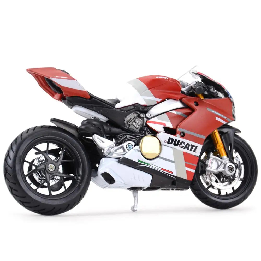 Moto Ducati Panigale V4S Corse em Escala 1:18