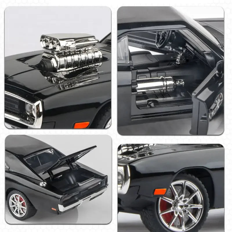 Dodge Charger 1970 em escala 1:24