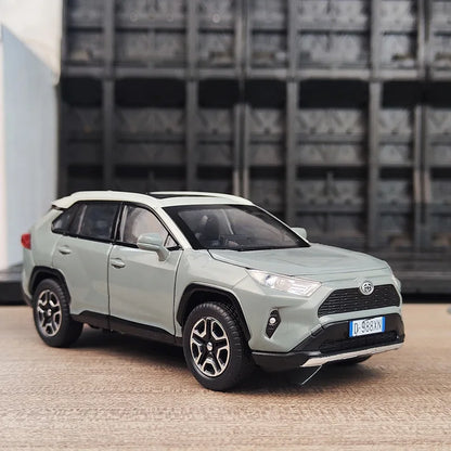 Toyota RAV4 – Miniatura 1:32 com Luzes e Sons