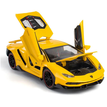 Lamborghini Centenario LP770-4 em Metal (Escala 1:24)