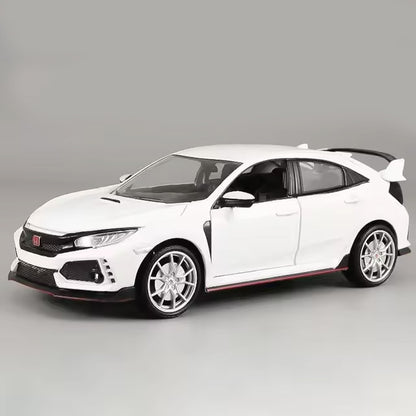 Honda Civic Type R - Miniatura 1:24 com Som e Luz