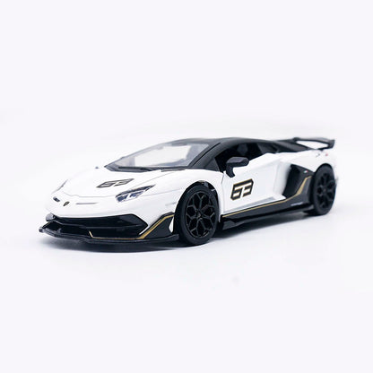 Lamborghini Aventador SVJ63 em Escala 1:24