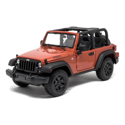 Jeep Wrangler Willys 2014 em Escala 1:18