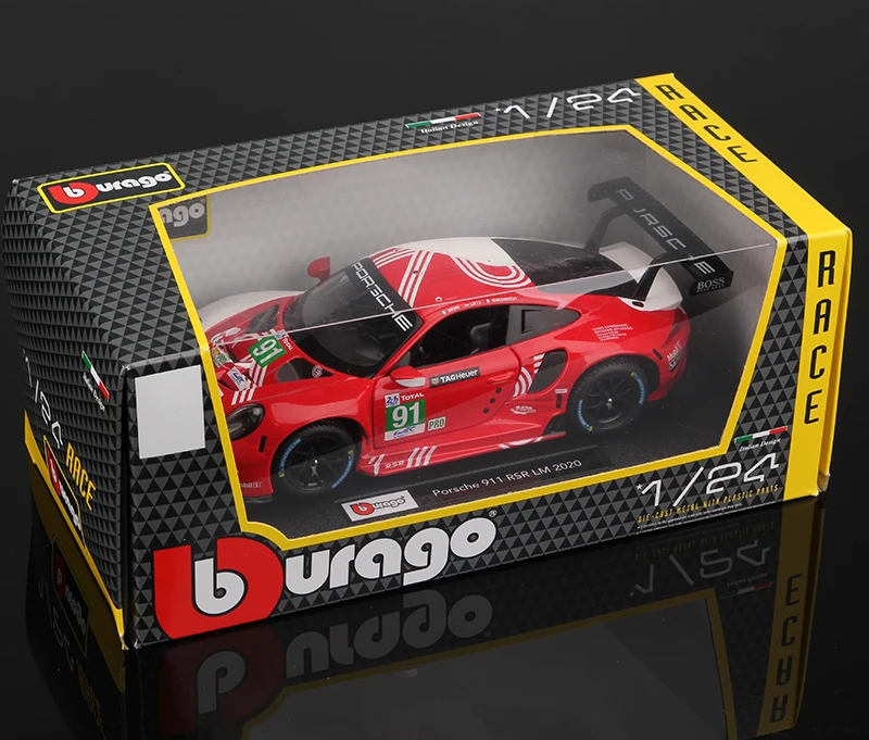 Porsche 911 RSR em Escala 1:24