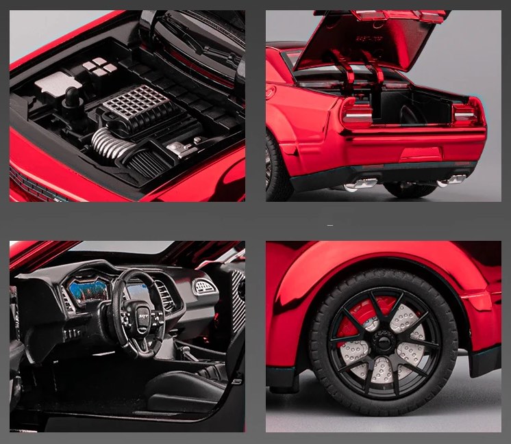Dodge Challenger SRT Hellcat 1:24