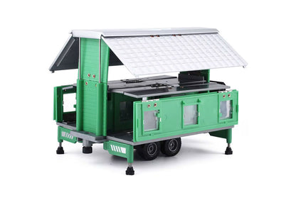 Miniatura Caminhão-Casa Transformável KDW (Die-cast)