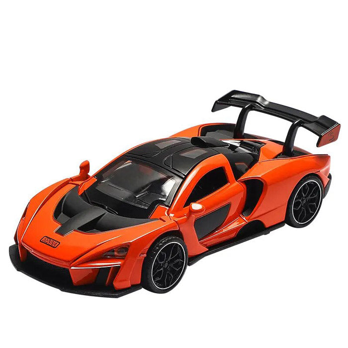 Miniatura de McLaren Senna em Metal (Escala 1:32)