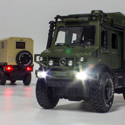 Miniatura de Motorhome Unimog U4000 (Escala 1:32)