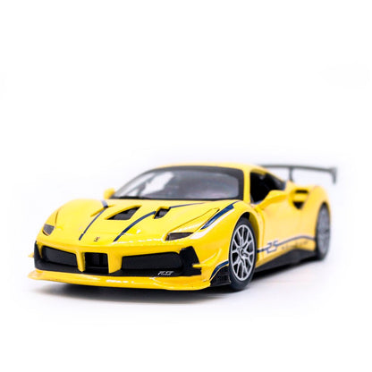 Ferrari 488 Challenge 1:24 Amarela