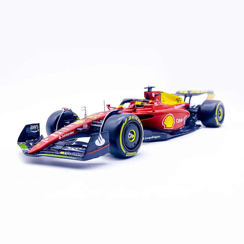 Miniatura Grande de Ferrari F1 - Aniversário de 75 anos (Escala 1:24)