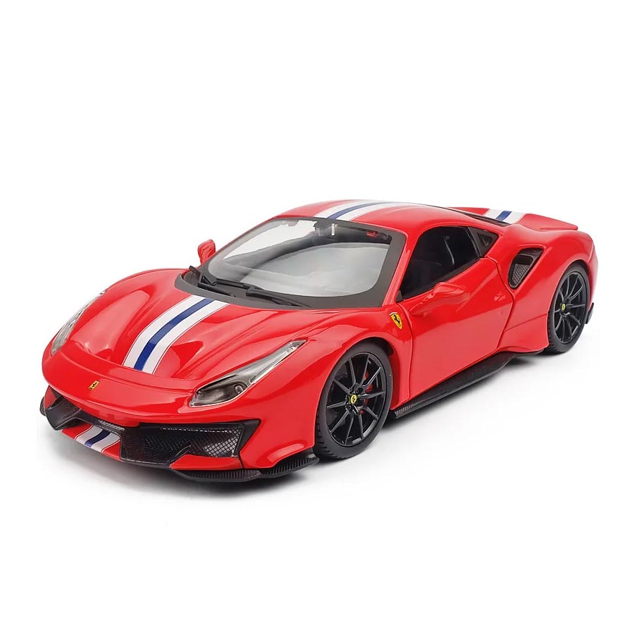 Ferrari 488 Pista em Escala 1:24