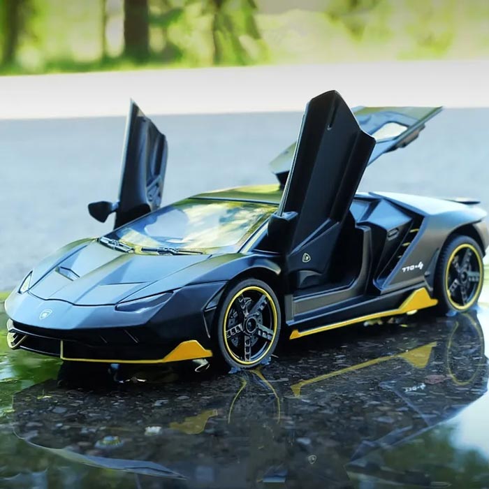 Miniatura de Lamborghini LP770-4 em Metal (Escala 1:32)