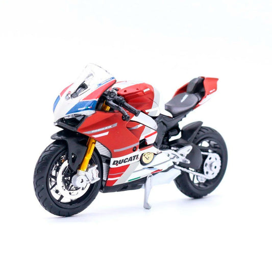 Moto Ducati Panigale V4S Corse em Escala 1:18