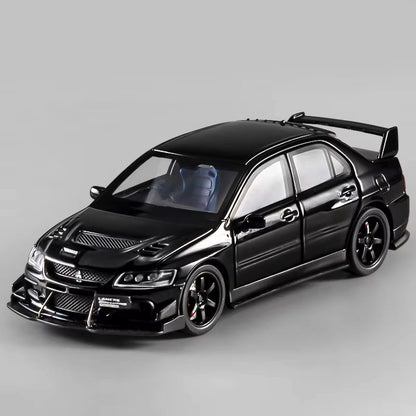Mitsubishi Lancer Evolution - Miniatura 1:32 com Som e Luz