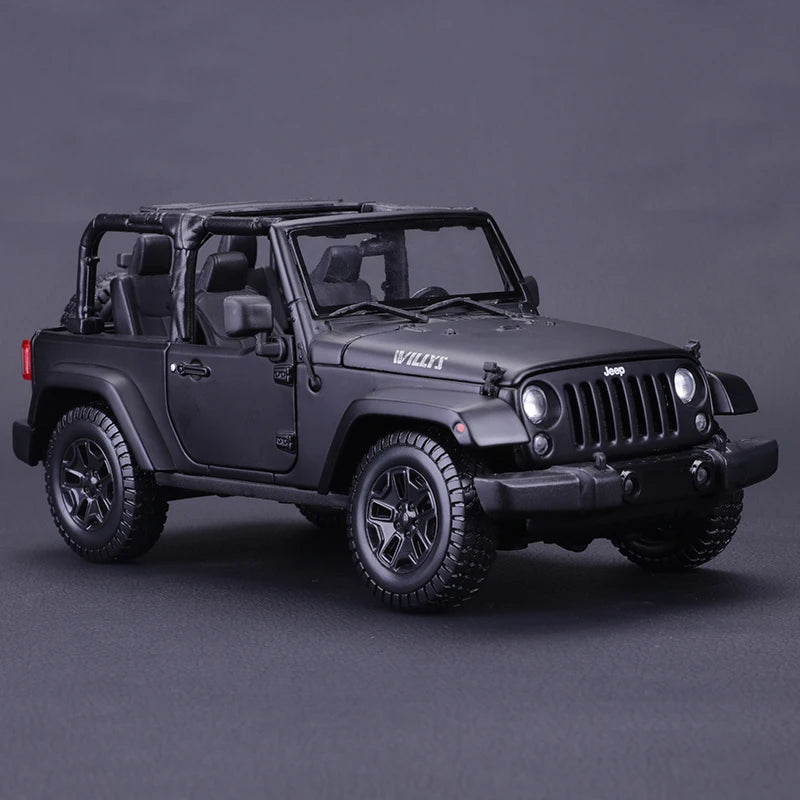 Jeep Wrangler Willys 2014 em Escala 1:18