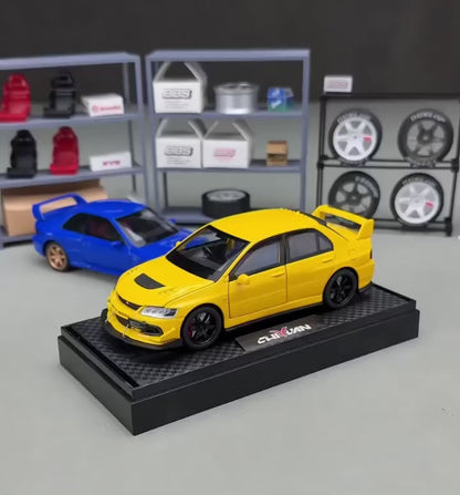 Mitsubishi Lancer Evolution - Miniatura 1:32 com Som e Luz