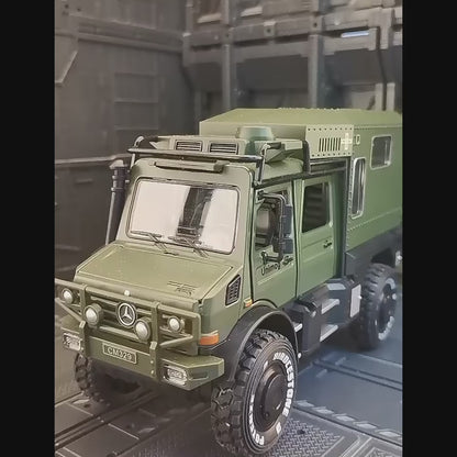 Miniatura de Motorhome Unimog U4000 (Escala 1:32)