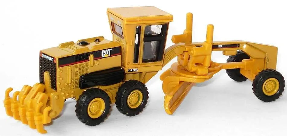 Miniatura de Motoniveladora CAT 163H em Metal (Escala 1:87)