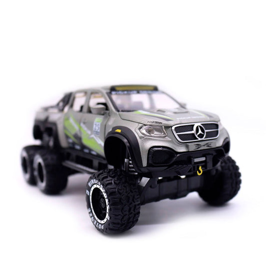 Mercedes X-Class Custom 6x6 OFF-ROAD em Escala 1:28