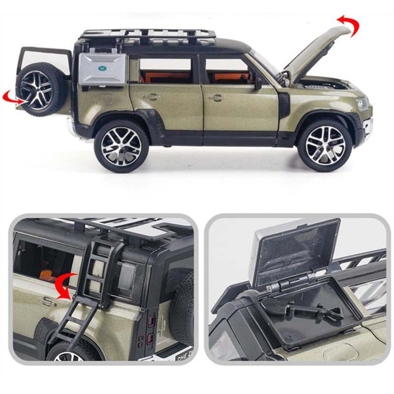 Land Rover Defender em Escala 1:24