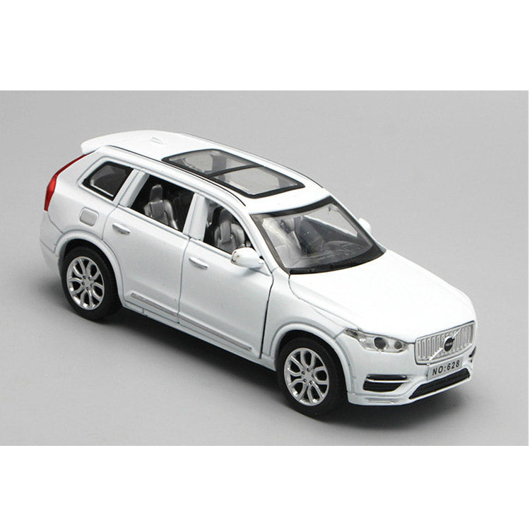 Miniatura de Volvo XC90 em Metal com Som, Luz e Fricção