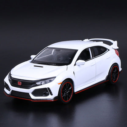 Miniatura de Honda Civic Type R em Metal (Escala 1:32)