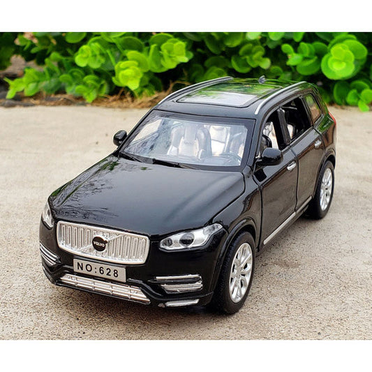 Miniatura de Volvo XC90 em Metal com Som, Luz e Fricção