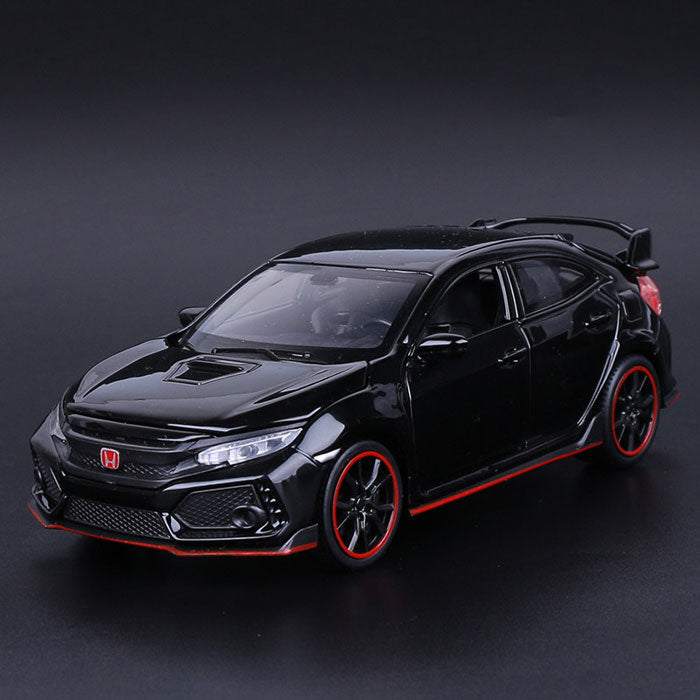 Miniatura de Honda Civic Type R em Metal (Escala 1:32)