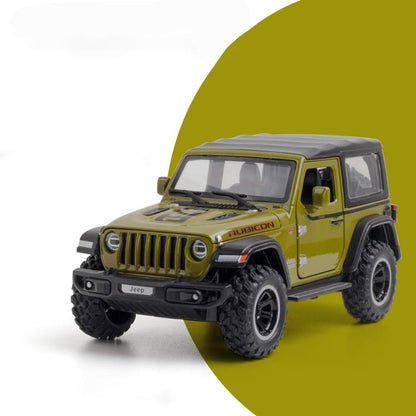 Miniatura de Jeep Wrangler Rubicon 1941 Edition (Escala 1:32)