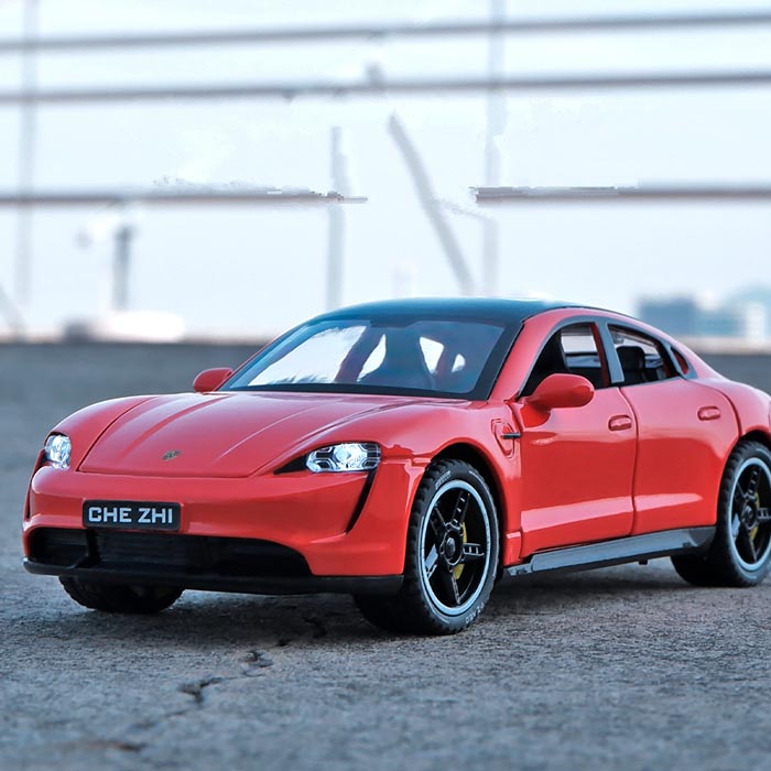 Miniatura de Porsche Taycan Coupé (Escala 1:32)